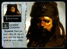 **Pirates Of the Mysterious Islands, MERCENARY CREW, COUNT GUSTOV, #017 RARE