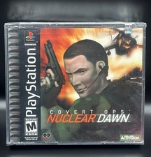 Covert Ops: Nuclear Dawn • Sealed • Loose Disc • PlayStation 1