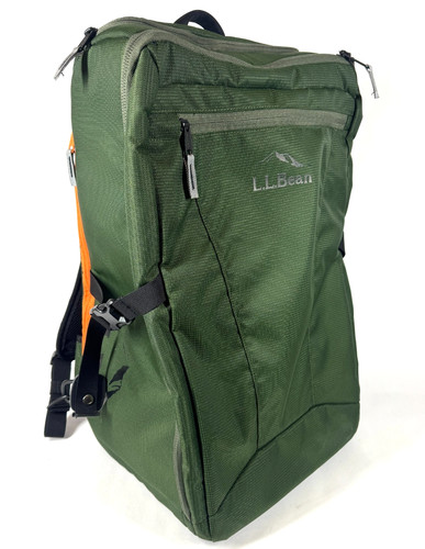 LLBean for Business Approach Travel Pack 39L Carry-On Luggage Backpack Green