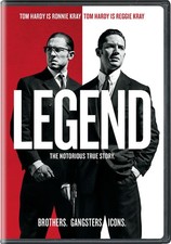 Legend 2015 DVD Tom Hardy NEW