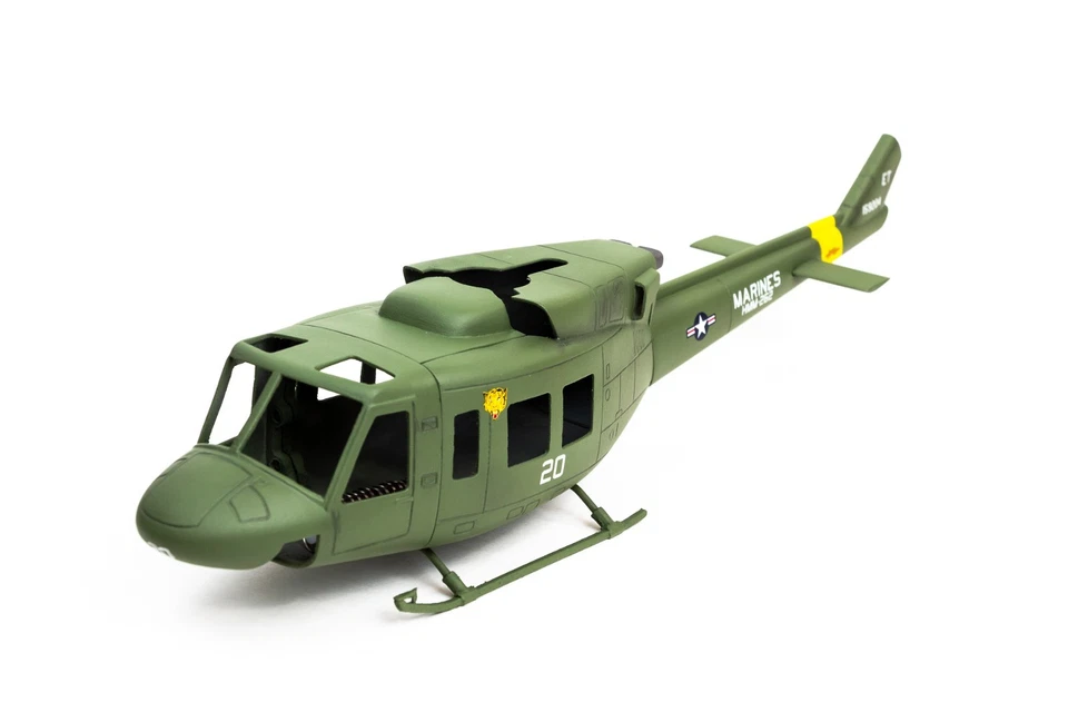 Kit Fuselaje Bell 212 UH-1N MARINES 150 Talla Goosky S1, OMP Hobby M1... Foto 4 de 4