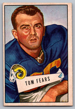 1952 Bowman Large Football Cards 13