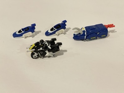MICRO MACHINES FIGURE LOT MIGHTY MORPHIN POWER RANGERS Zords Misc Blue Black