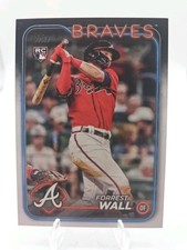 2024 Topps #391 Forrest Wall Atlanta Braves Rookie Card RC. rookie card picture