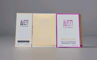 Mugler Alien 3 Teiliges Mini Set  Goddess / Extraintense Intense / Hypersense 