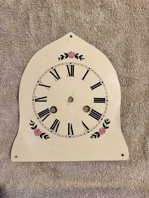 Acorn Clock Dial Hand-Painted