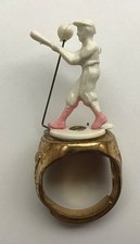 1948 Ted Williams Nabisco Cereal Premium Toy Batting Ring Red Sox Baseball