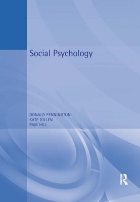Social Psychology (Hodder Arnold Publication by Pennington, Donald C. 0340548460