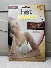 Metallic Temporary Tattoos Tribal Design Hot Jewels Dazzling Body Sheets Tattoo