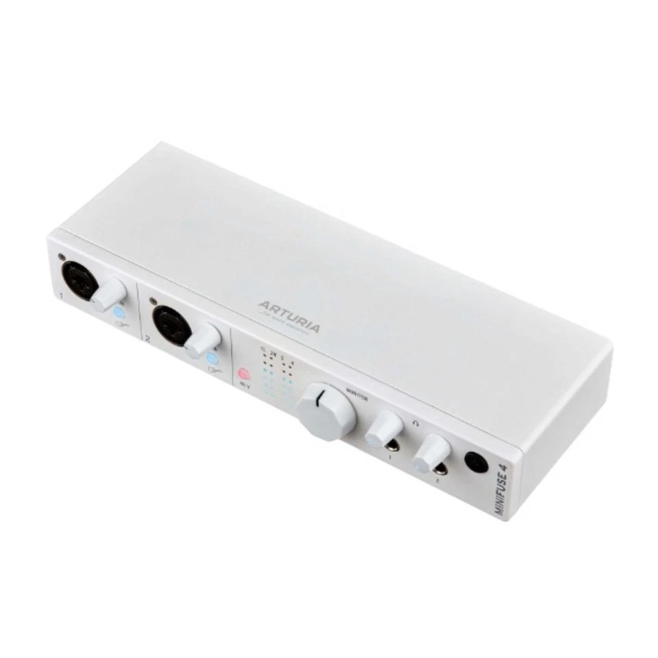 Arturia MiniFuse 4 USB Type C 4 x 4 Audio Interface White - Image 2 of 4