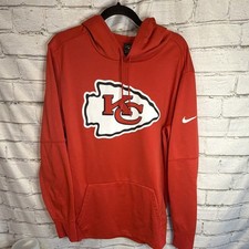 Nike Kansas City Chiefs NFL Red Men s Hoodie Sz Large