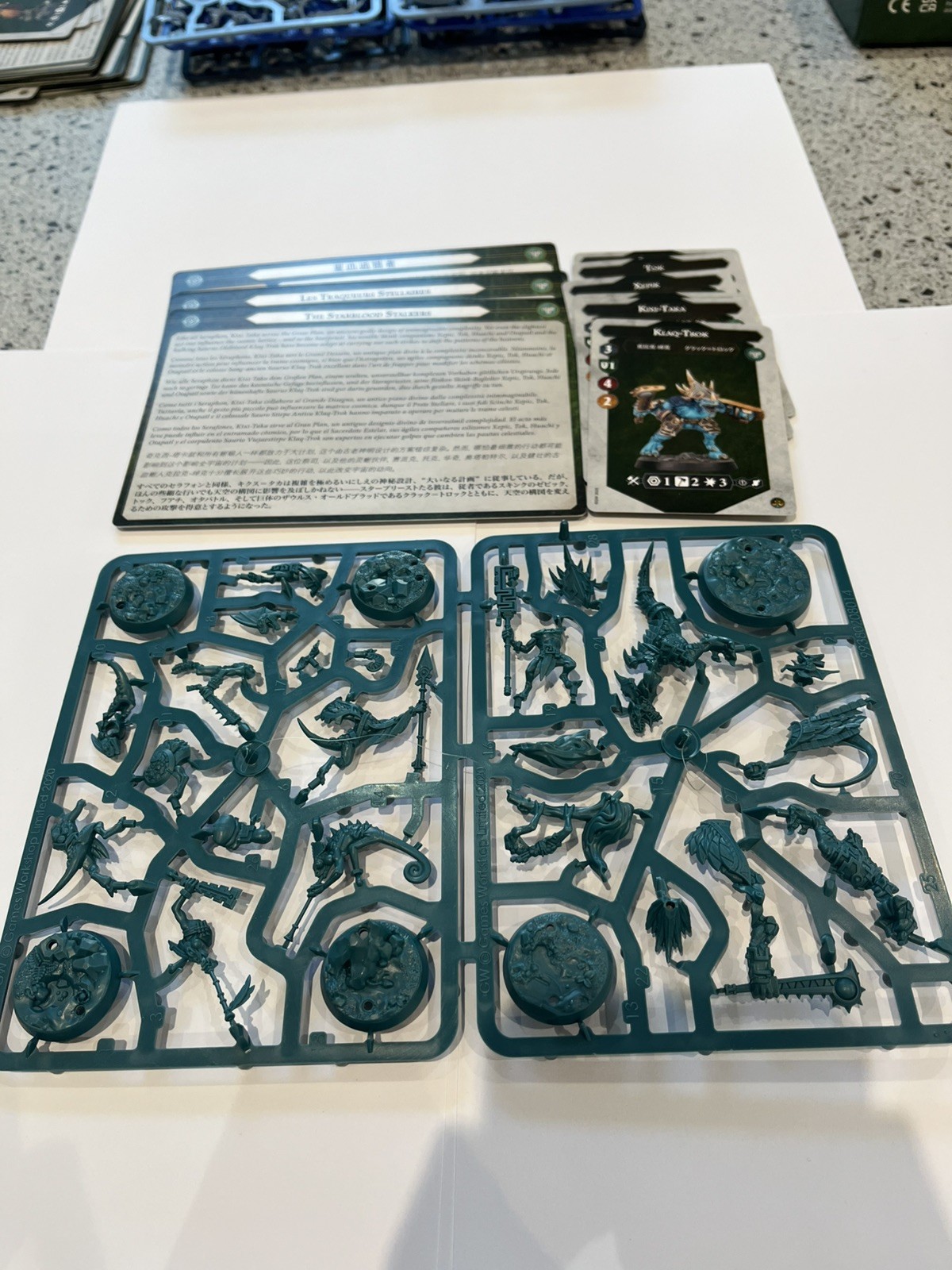 The Starblood Stalkers, Warhammer Underworlds, NEW with cards