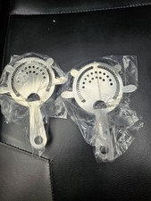 Stainless Steel Fine Mesh Cocktail Strainer with Handle 2-Pack