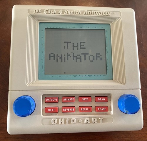 Vintage Ohio Art The Etch A Sketch Animator Tested And Working 1980’s #43506 USA