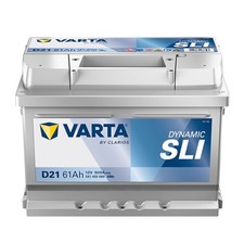 VARTA D21 Silver Dynamic 61Ah Autobatterie 12V 600A Starterbatterie 561 400 060