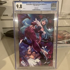 Darkstalkers 20th Anniversary #1 Morrigan CGC 9.8