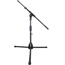 MS-3 Low Profile Tripod Mic Stand w/Telescopic Boom