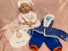 🎀 ZAPF CREATION BABY CHOU CHOU DOLL 🎀 DRESS/UNDRESS Reborn Role Play