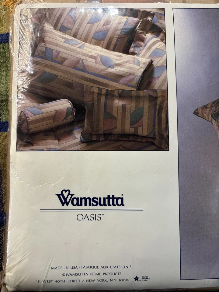 Wamsutta Oasis Queen Flat Sheet Supercale Plus Multicolor - Image 2 of 4