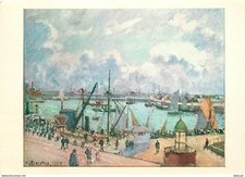 AK - Kunst - Malerei - Camille Pissaro - Le Quai de Southampton in Hav