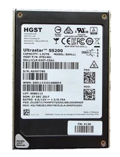 HGST 0TS1401 SS200 1.92TB SAS3 2.5IN 12GBPS SSD