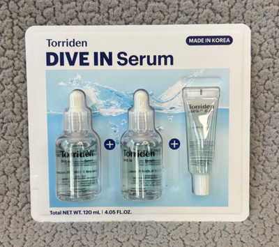 Torriden DIVE IN Serum Hyaluronic Acid Moisturizer 120ml / 4.05 Oz for Dry Skin