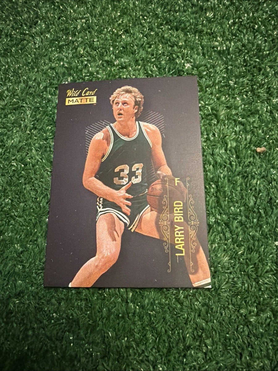 2022-23 Wild Card Matte Black #MB-51 Larry Bird - Boston Celtics