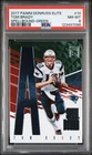 2017 PANINI DONRUSS ELITE SPELLBOUND GREEN #14 TOM BRADY PSA 8