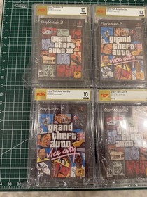 Grand Theft Auto Lot - PS2 Graded PSA 10 A++