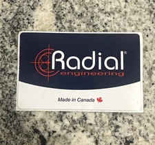 Radial Engineering "Power Player" Sticker / Decal