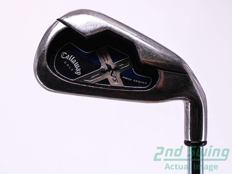 Callaway X-18 Pro Series 4 Iron Steel Stiff Right 38.5in Golf Club