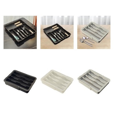 Silberbesteck Schublade Organizer Utensilien Organizer Erweiterbar Multifunktion für
