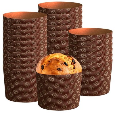 Panettone Molds, 12 Pcs Easter Bread Molds (5 inch)