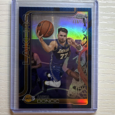 Topps 25-26 Chrome Basketball Luka Dončić Los Angeles Lakers #2 118/150