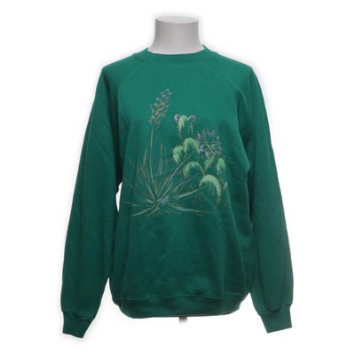 Hanes Her Way, Sweatshirt, Größe: XL, Grün/Mehrfarbig, Acryl/Baumwolle #Nhr