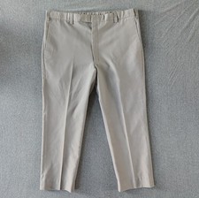 Vtg Gaylord Gray Twill Workwear Dress Pants Trousers Men's 36x31 EUC Made in USA