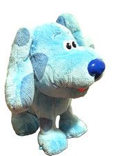 12" Blues Clues Sing Along Blue Stuffed Plush Toy Talks/Sings WORKS A13