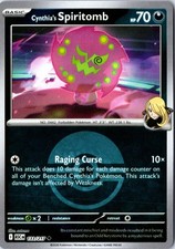 Cynthia's Spiritomb (Poke Ball) 133/217 Ascended Heroes Pokemon Reverse Holo NM
