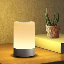 Touch Control LED Night Light Table Lamp for Bedroom, Living Room, and Study
