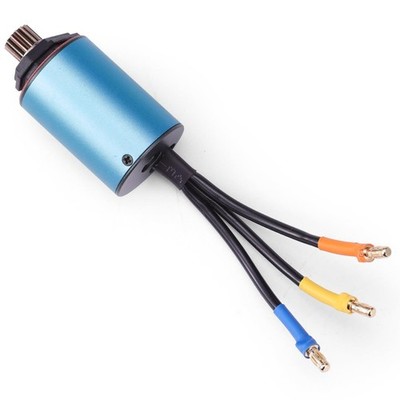 1/16TH Scale RC Cars Spare Parts Brushless Motor with Motor Pinion Apply to 1...