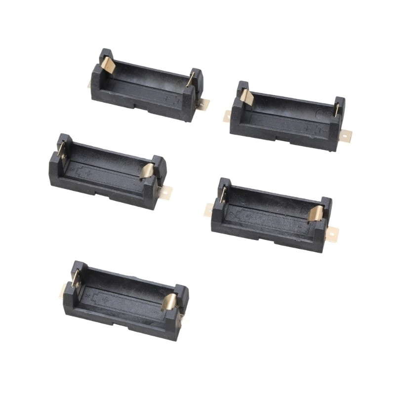 5Pcs Battery Holder Plastic ABS Case For CR123A 16340 17335 Storage PCB Solder