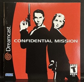 Confidential Mission w/ Manual (Sega Dreamcast, 2001)