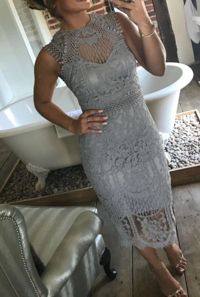 sachin and babi light blue dress Silver Formal Dresses
