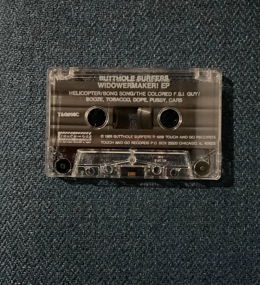 Butthole Surfers- Widowmaker Ep Cassette Tape - Image 4 of 4
