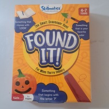 Skillmatics Card Game Found It Indoor Edition NEW in Package Sealed Educational