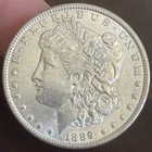 1889 P Morgan Silver Dollar ~ 90% Silver $1 ~ Estate Sale Coin