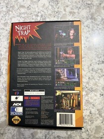 Digital Pictures Night Trap (Sega CD 32X) complete game/box/manual.