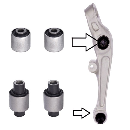 Durable Front Lower Control Arm Bushing Set Of 4 For Nissan 350Z 2003 04-09 - Picture 5 of 7