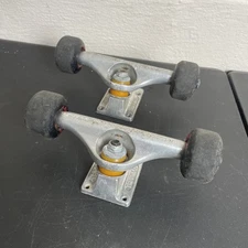 Vintage Independent Truck Company Skateboard Trucks 8” inch Made In USA Set