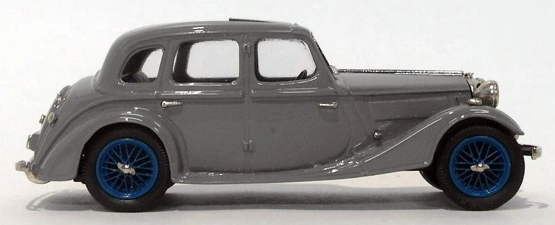 Lansdowne Models 1/43 Scale LDM91 - 1936 Riley Adelphi Saloon - Grey - Image 2 of 4